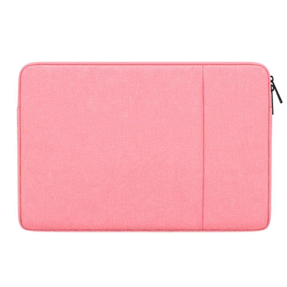 Bolsa para notebook de microfibra impermeável de 15-16 polegadas rosa