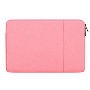 Bolsa para notebook de microfibra impermeável de 15-16 polegadas rosa