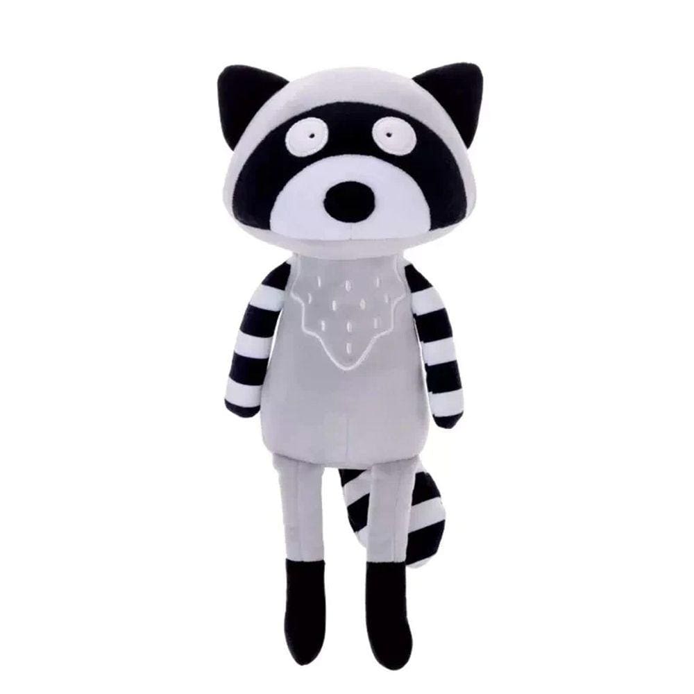 Attachment Plush Raccoon para bebês e crianças