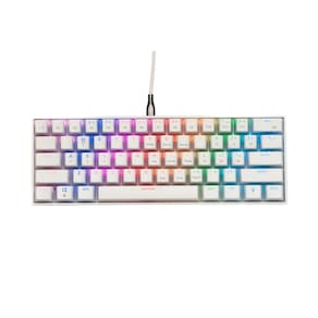 Teclado médico ZA616 mecânico 60% compacto com removível
