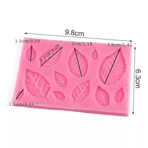 Folhas de molde de silicone para chocolates, doces, geleia e gelo
