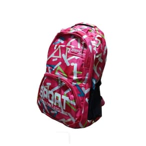 Mochila SPORT 5 com compartimento para esportes rosa