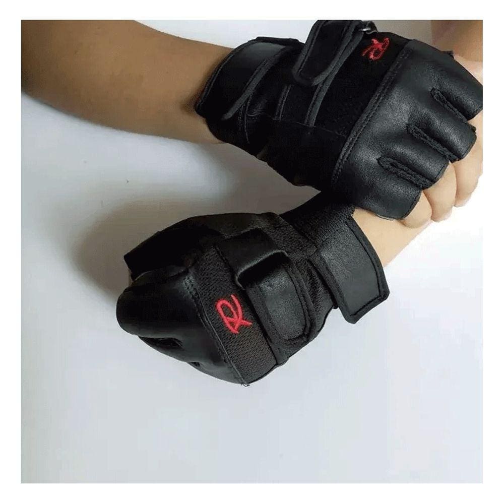 Pulseira de fitness Gloves Gym em couro e musculação