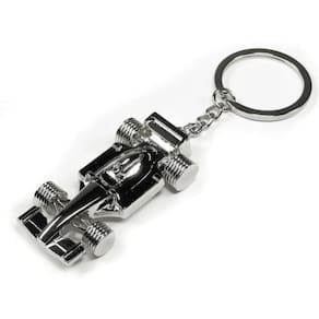 Pingente de chaveiro Formula F1 Metallic AD49 5 cm x 3 cm