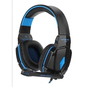 Fones de ouvido para jogos Kotion Each G4000 Over-Ear preto/azul