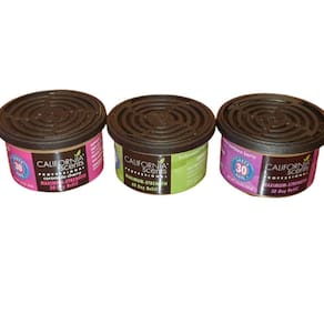 Aromatizer California Scent para veículo, pacote com 3