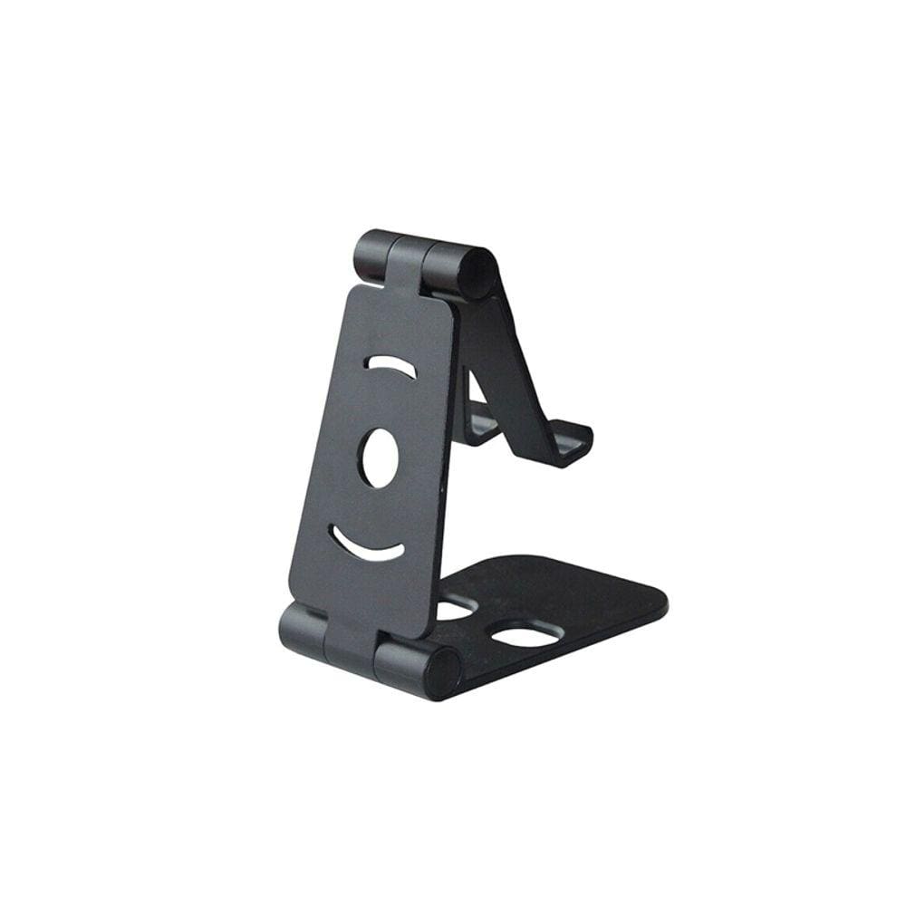Suporte de mesa para tablet, mesa, PVC preto, 10x7x7cm