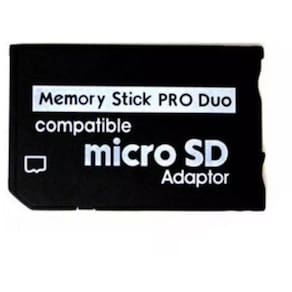 Adaptador Micro SD TF para Memory Stick Pro Duo para PSP