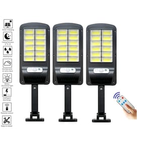 Refletor solar X3 Solar Focus LED de 400 W com sensor PIR