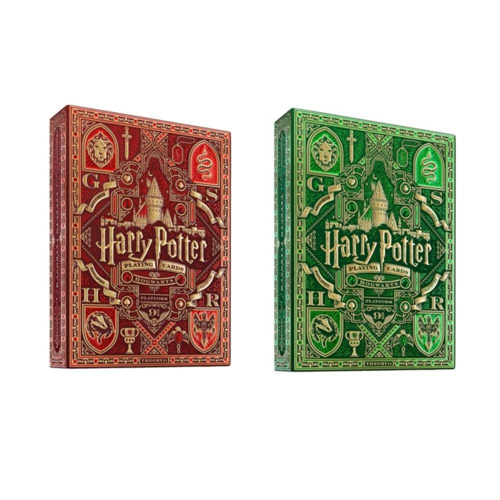 Teoria das cartas de baralho 11 Harry Potter, Grifinória e Sonserina