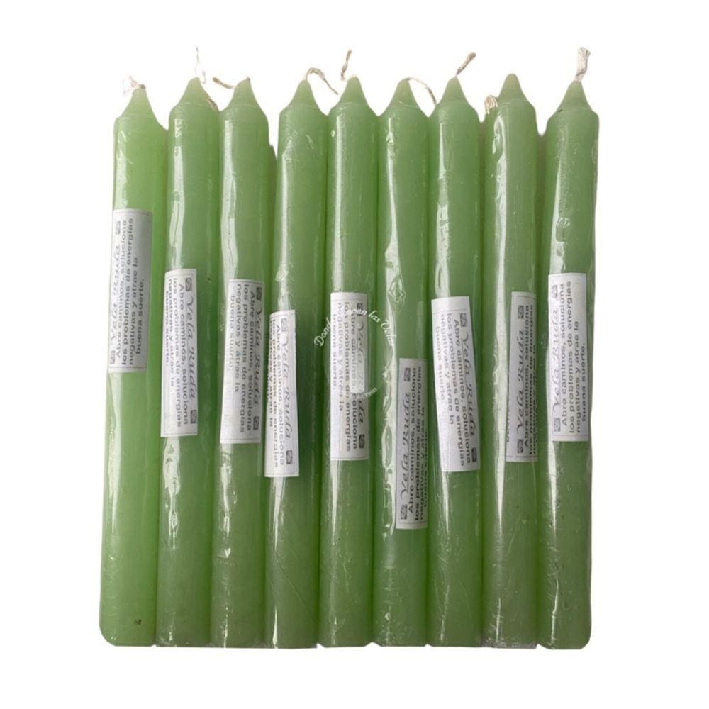 Conjunto de velas, pacote colorido de 10