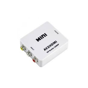 Adaptador conversor digital AV RCA analógico para HDTV