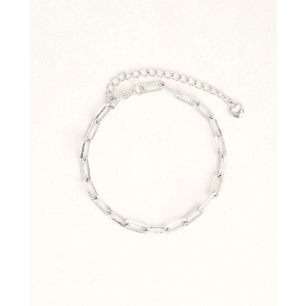 Pulseira Cantarina Jewelry Simona 925 em bronze banhado a prata