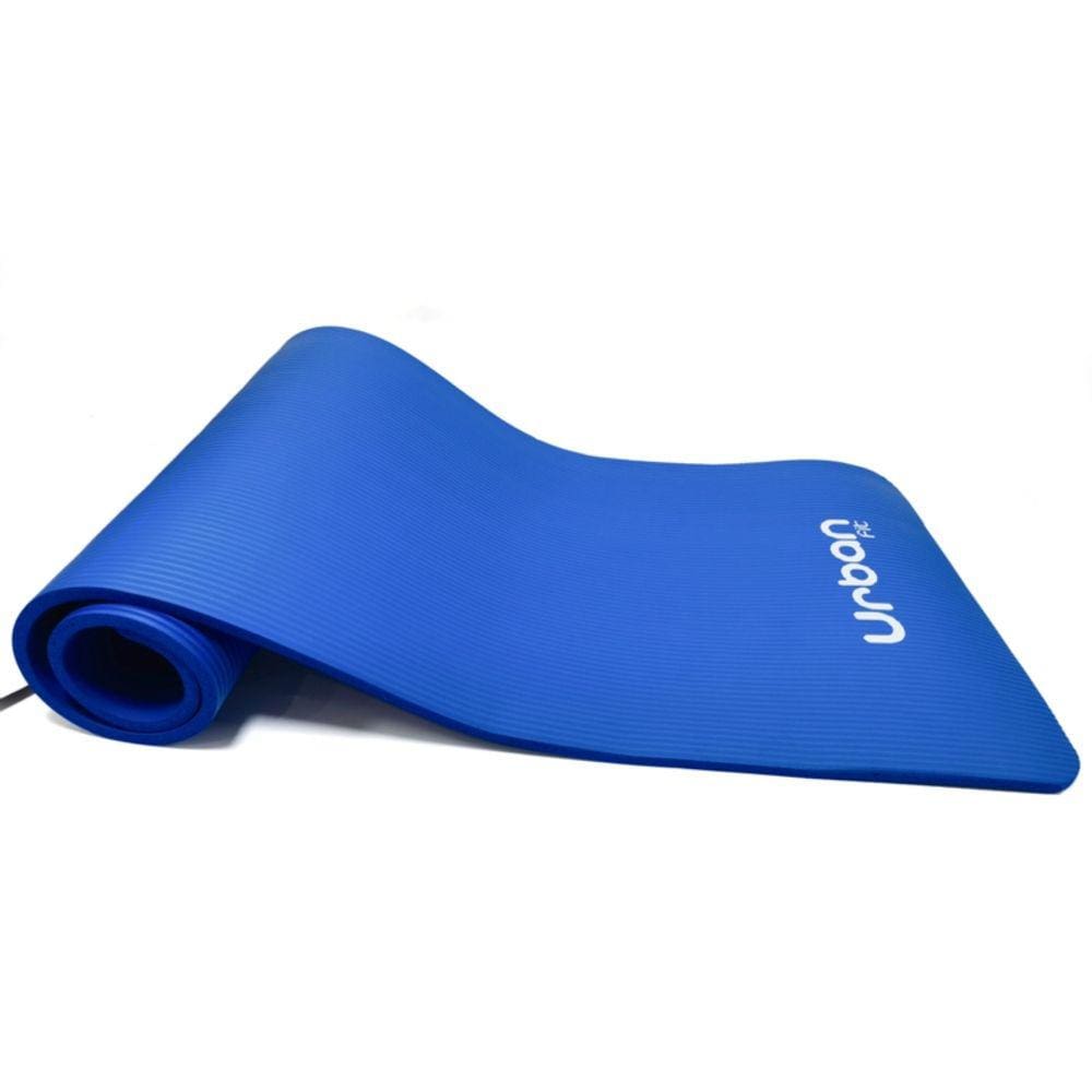Tapete de ioga Urban Fit Extra Thick 15mm azul