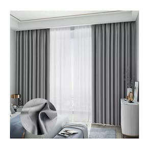 Cortina Blackout Textile 140 cm x 220 cm (pacote com 2) - preta