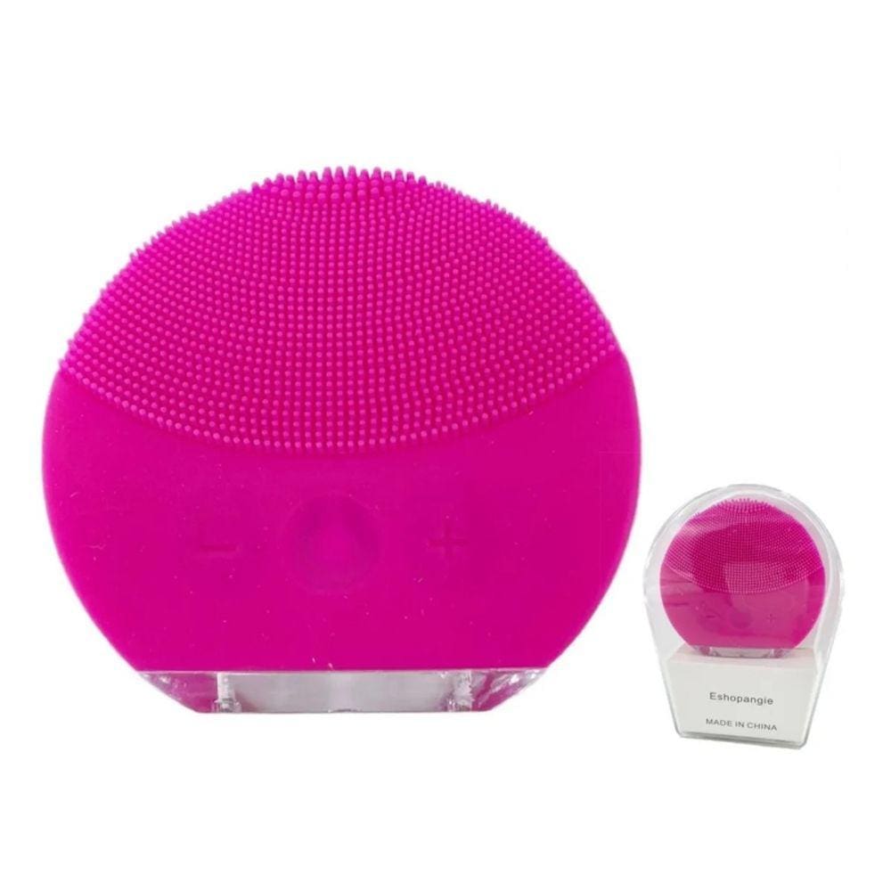 Limpador facial e massageador esfoliante Vibra com B recarregável