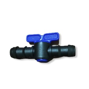 Válvula para tubo plano azul de 1/2 polegada - 20 unidades