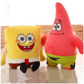 Conjunto Plush Star Set Bob Esponja e Patrick 35 cm