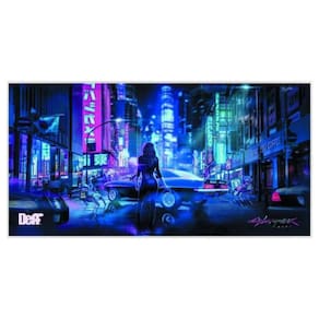 Mousepad Gamer XXL Design City Cyberpunk 90x40cm