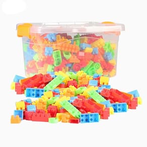 Jogo educativo de blocos de construção Lego Type para crianças