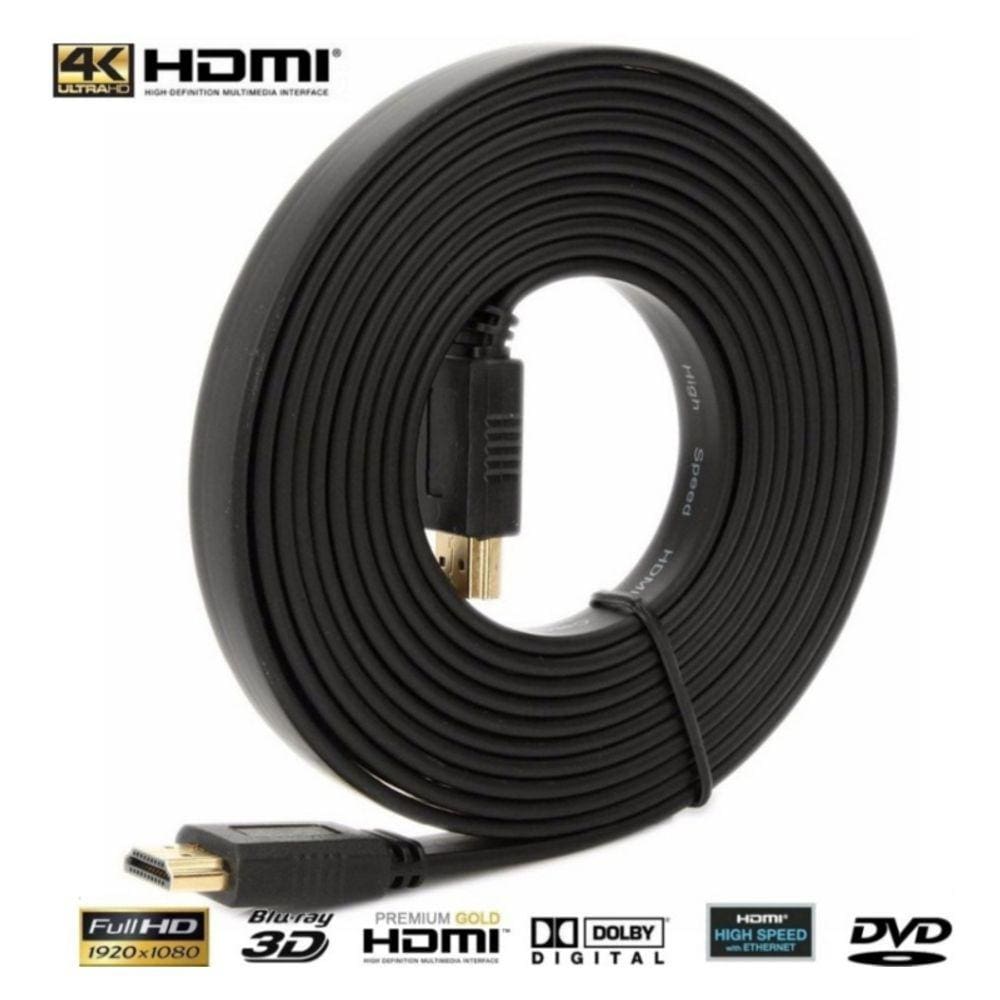 Cabo HDMI plano de 5 m