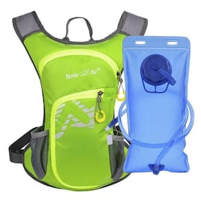 Mochila de trekking Camellback+ Bolsa de hidratação 2 verde