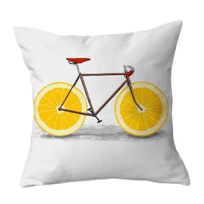 Capa de almofada Nordica White para bicicleta 61cm