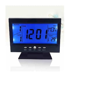 Despertador digital com tela LCD LED DS-8082