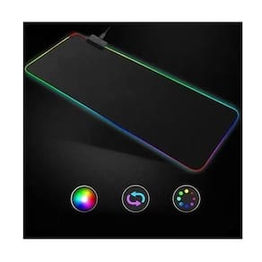 Mouse Pad Gaming XXL RGB antiderrapante 90x40cm com espessura de 3 mm