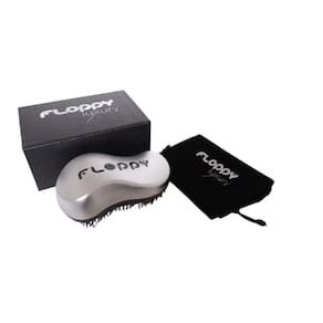 Escova de cabelo Spanish Floppy Luxury Antifrizz Chrome Matte