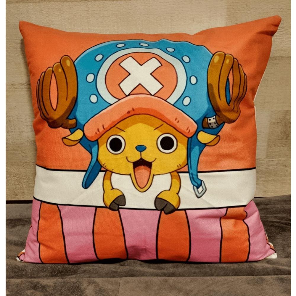 Almofada de pelúcia Tony Tony Chopper Muguiwara 45x45 cm