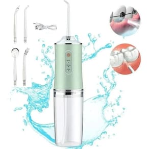Irrigador oral: Água dental irrigada Waterpik, capacidade de 220 mL