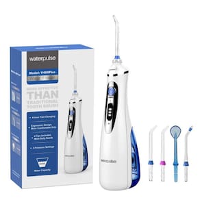 Limpador oral portátil Waterpulse v400plus para irrigação dental