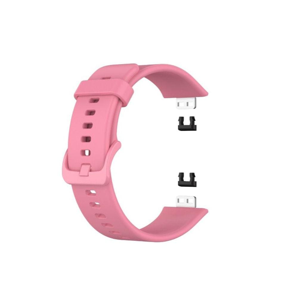 Pulseira de pulseira para Huawei Watch Fit Pink Silicone