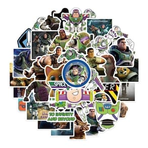 Adesivos Buzz Lightyear Etiquetas autoadesivas 50 unidades