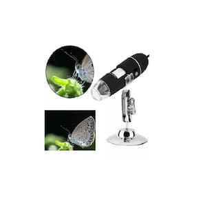 Microscópio digital 1000x Câmera USB com 8 LEDs para educação