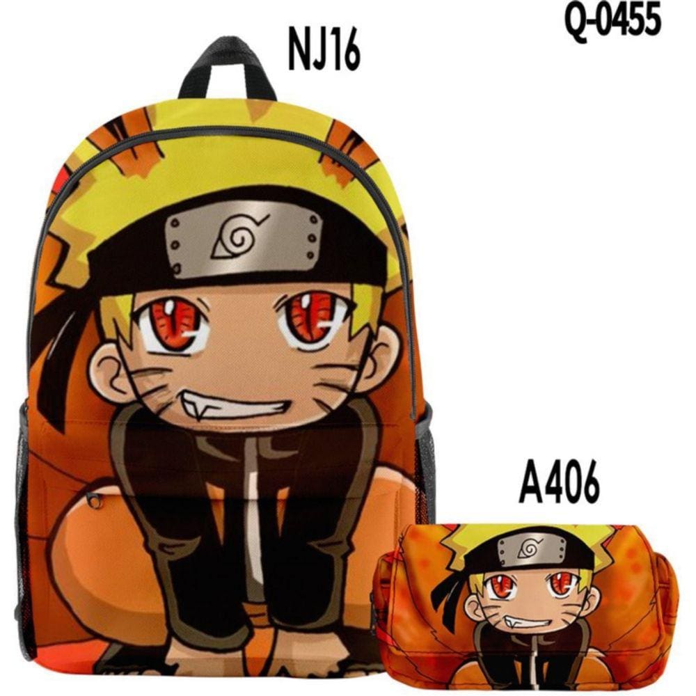Mochila Coolclub Anime Naruto Style para estudantes