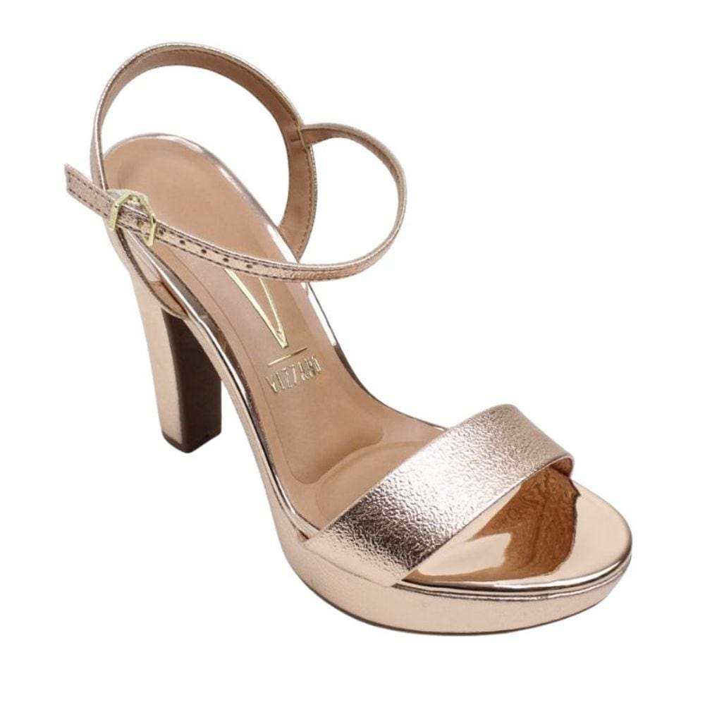 Sandália Feminina Meia Pata Salto Grosso Vizzano 6292100