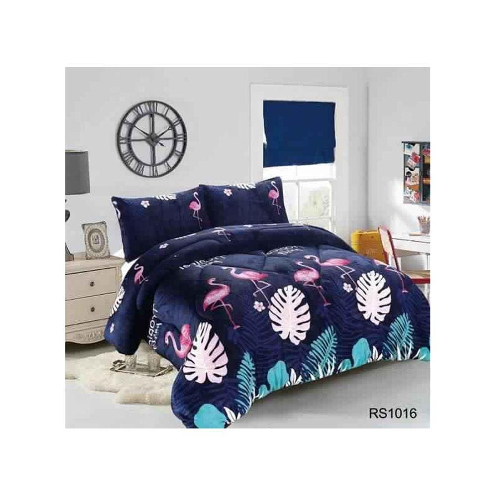 Capa de cama Plush and Chiporro Winter 2 Seats Feathers-RS1016