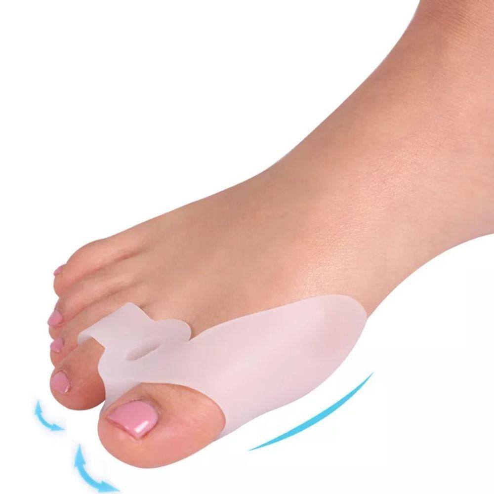 Corretivo em gel separador de dedos de silicone, 1 par