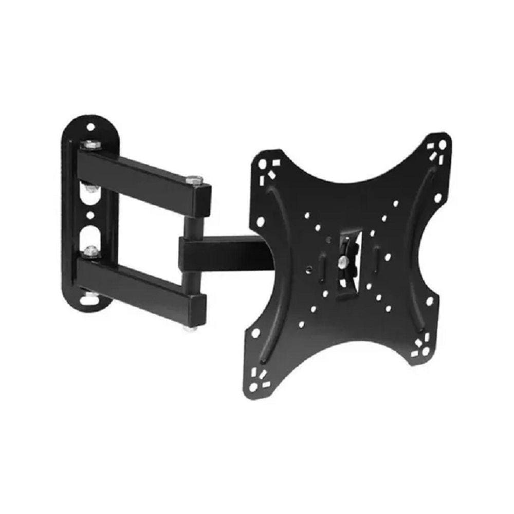 Suporte de montagem em parede para TV de 14 a 42 polegadas e 35 kg com braço de aço 180°