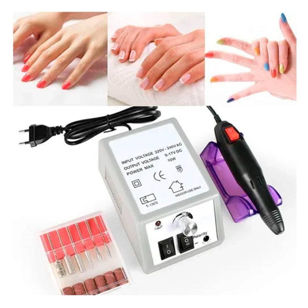 Furadeira de unhas elétrica profissional Nail Lathe 12W 20000 RPM