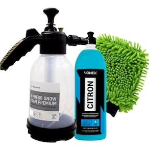 X-Press Snow Foam 2 Litros Waxtreme + Citron 1,5 Vonixx + Luva 24x25cm Autoamerica