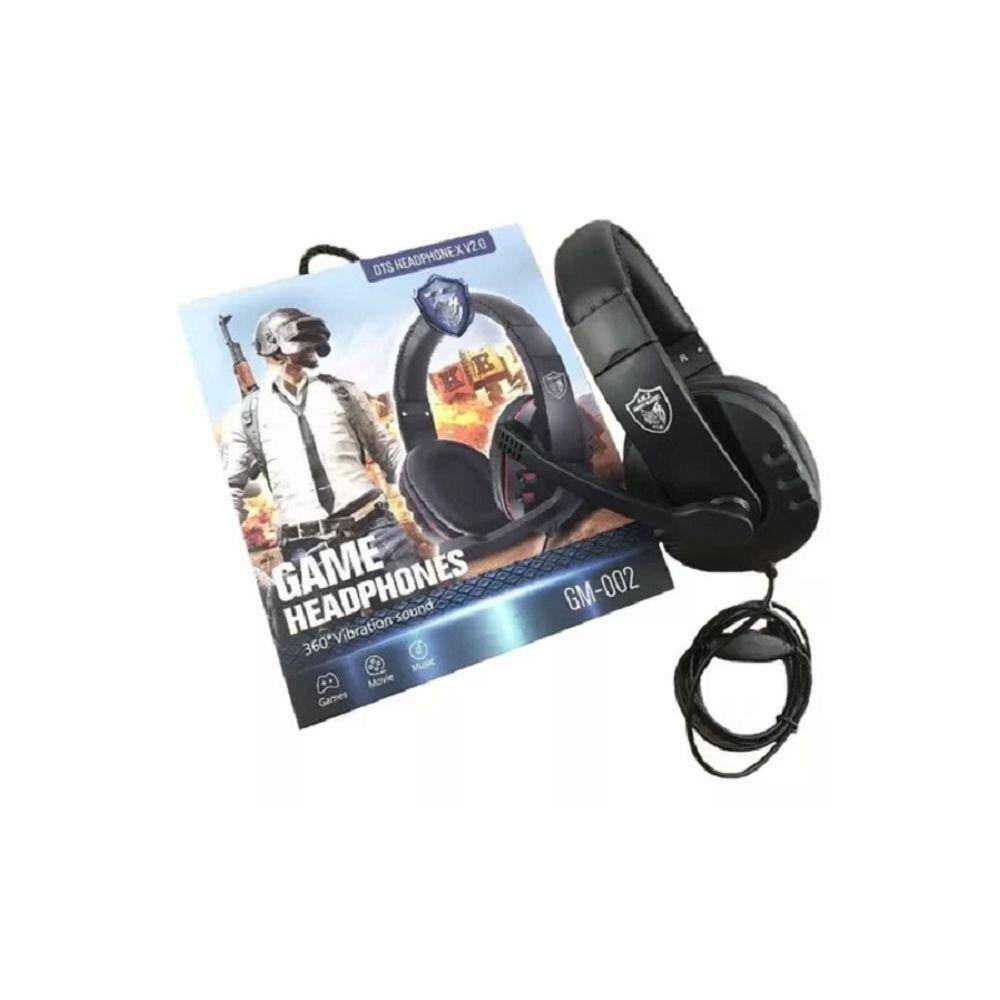 Fone de ouvido Gamer com microfone para smartphone PS4 Xbox One PC