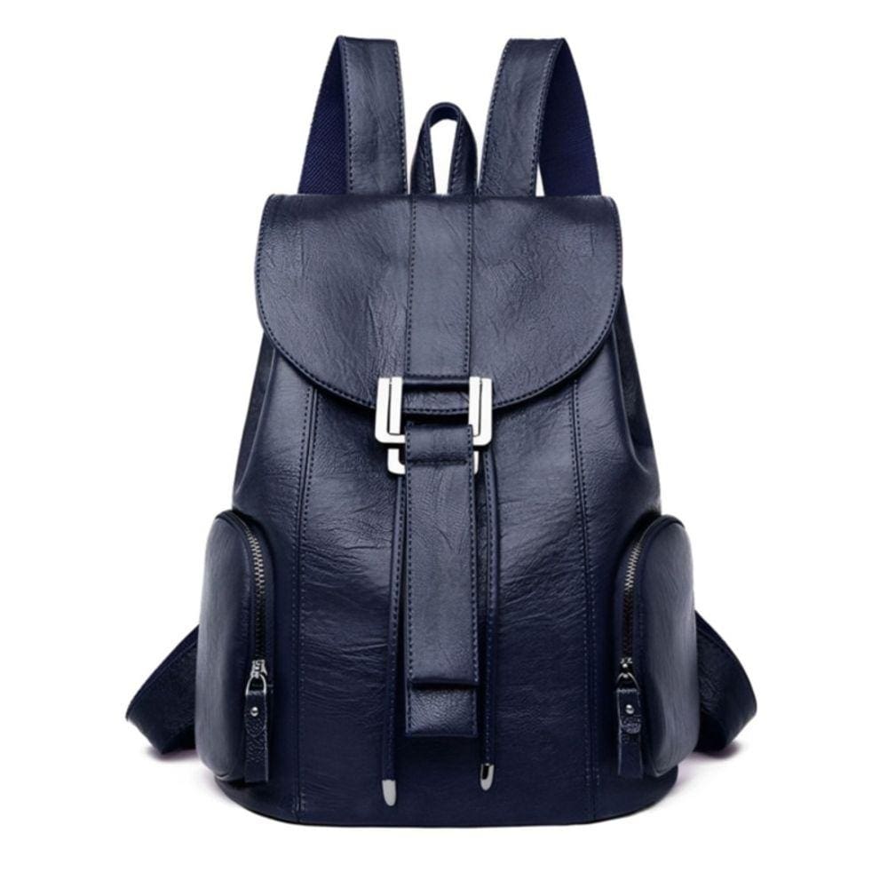 Mochila de couro PU de tamanho grande com lindo design