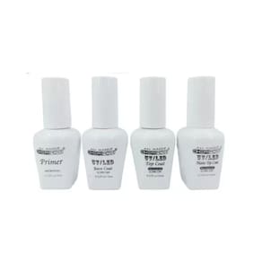 Conjunto de esmaltes Cherimoya First-Base Coat - Top Coat Matte