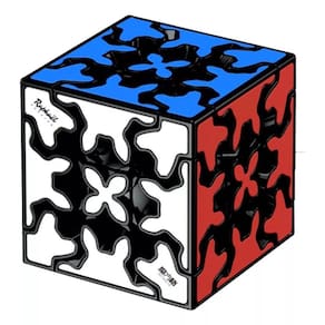 Puzzle Cube Qiyi Gear 3x3x3 com caixa de plástico ABS