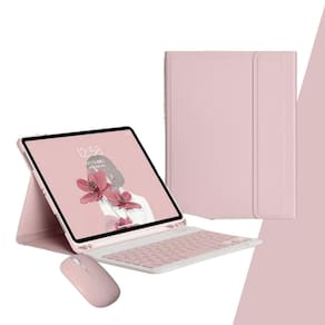 Capa para 10.9 (Air 4-5) com teclado e mouse