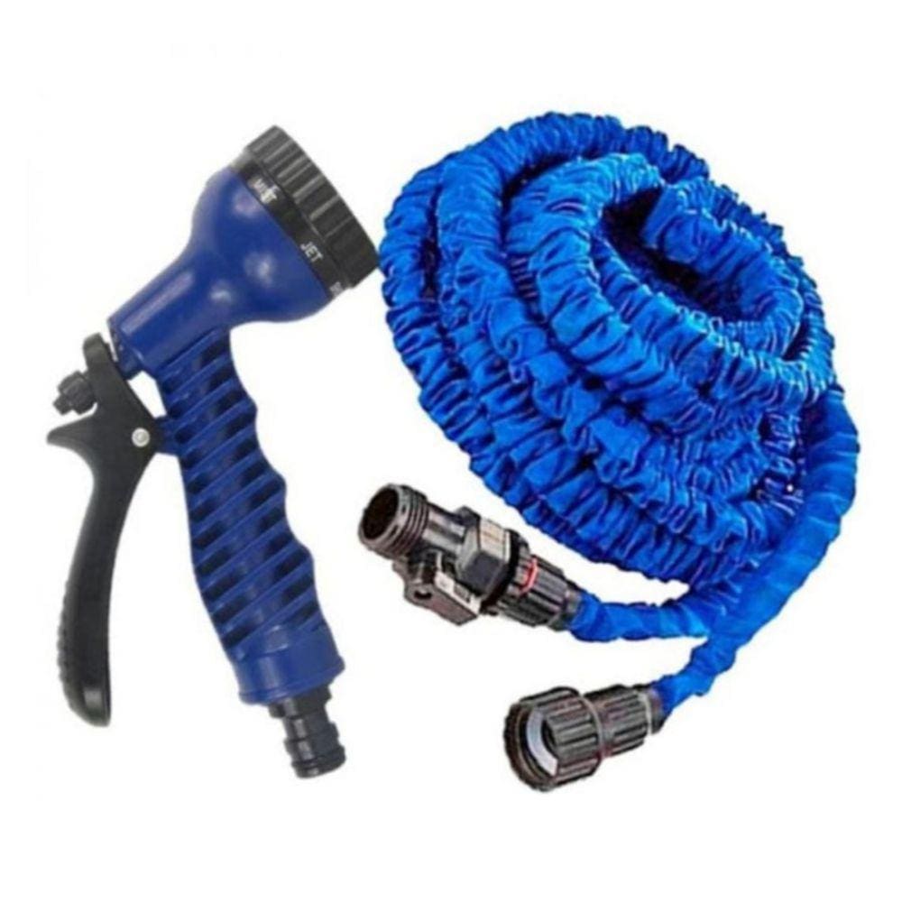 Mangueira retrátil expansível de jardim de 45 m com conector Python