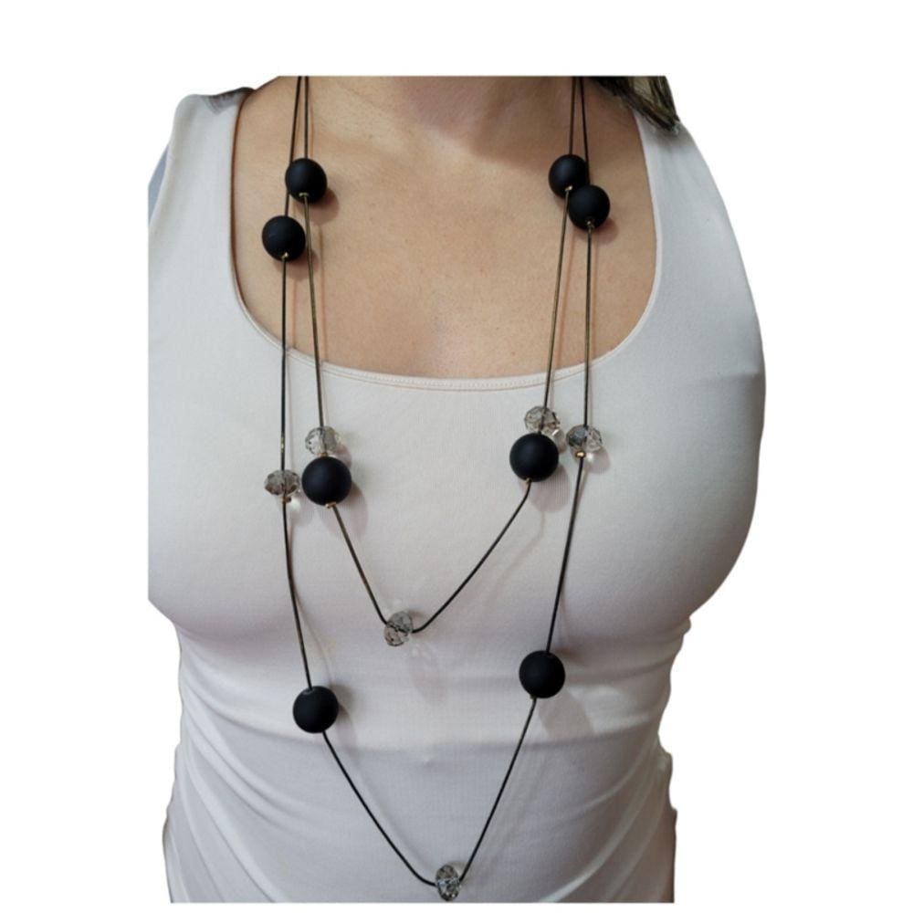Pacote de colar Fantasy para mulheres, 2 camadas com 12 peças
